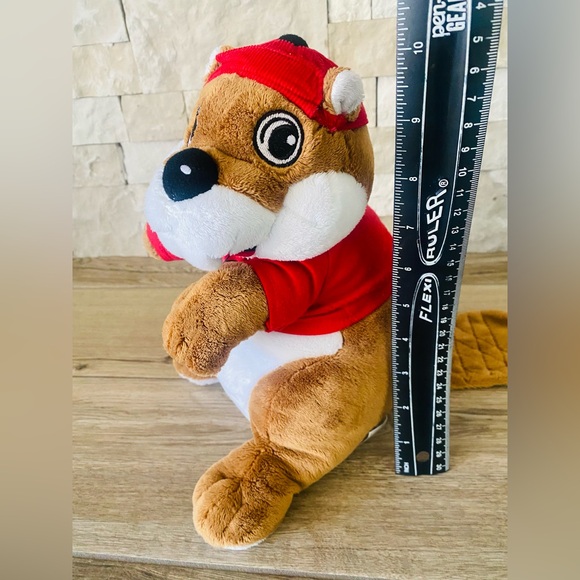 Buc-ee's Gas Station Promo Beaver Plush Stuffed Animal 10 in. JAAG Preowned EUC - Picture 4 of 9